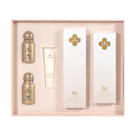 【礼想心动】COCOCHI 蔻蔻琪 臻奢养修护水乳礼盒（水170ml+乳130ml+洁面20g+水30ml+乳30ml） 商品图0