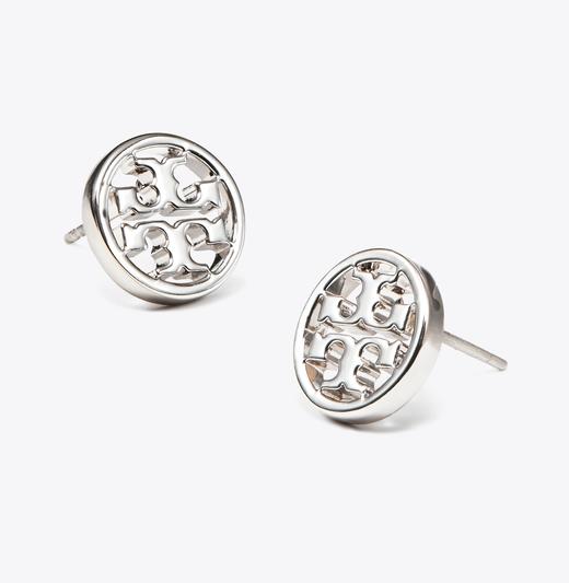 TORY BURCH 耳环女  26222-022-F 银色.（暂无品牌物料包装） 商品图0