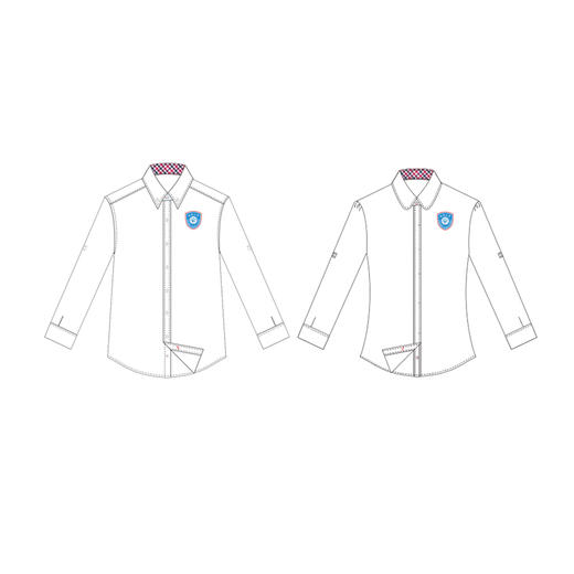 城新小学-长袖衬衫 商品图0