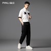 PINLI品立2025夏季新款双鸟贴布绣针织衬衫男士潮牌宽松短袖衬衣B252113063 商品缩略图2
