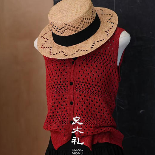 【预售7天】良木礼天丝针织马甲25114 商品图0