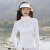 【立领防晒衣女】夏季外套冰丝透气 新款防紫外线修身拉链防晒服 原纱防晒衣 商品缩略图5