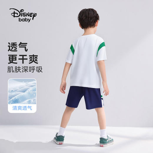 【两件套】【110-160】【迪士尼】男童夏季短袖短裤套装中 商品图4