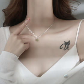 德国轻奢品牌Crocus新款温柔仙气项链女韩版百搭ins风锁骨链 [有球必应]高级感项链