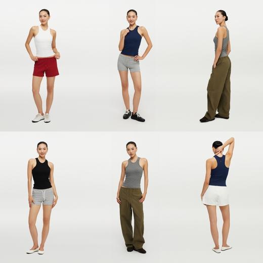 oneup可拆卸胸垫弹力工字背心 商品图4