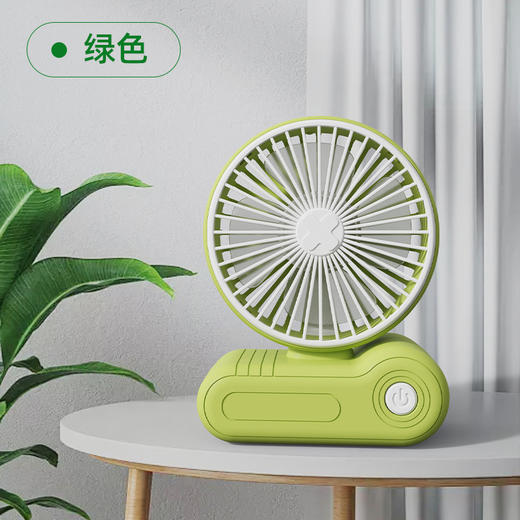 【强劲冷风！夏日必备！🔥】手持&桌面两用风扇💨强劲冷风随时享，USB快充+长续航，清凉一夏从这一刻开始❄️新款台式桌面 手持小风扇 usb充电风扇 静音便携长续航台面手持电风扇 商品图13