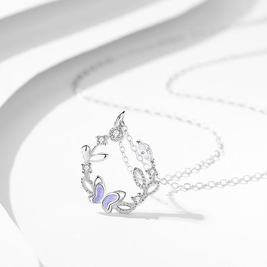 德国轻奢品牌Crocus新款温柔仙气项链女韩版百搭ins风锁骨链 [有球必应]高级感项链 商品图6