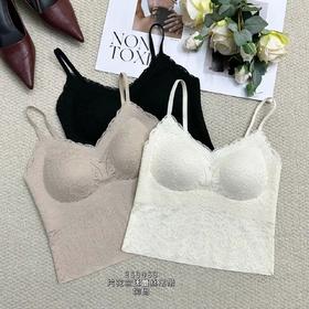 34BAR253063#片花宫廷蕾丝吊带