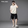 PINLI品立2025夏季新款潮牌大口袋工装短裤男宽松休闲运动五分裤 商品缩略图1