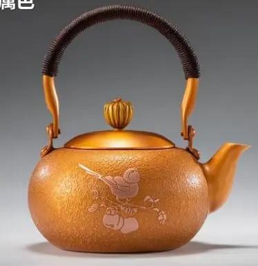 朱炳仁铜朱炳仁 报喜壶 商品图0