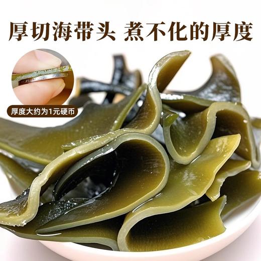 特级优质海带头250g*1袋 精选大片 久煮不烂 口感厚实有嚼劲 商品图2