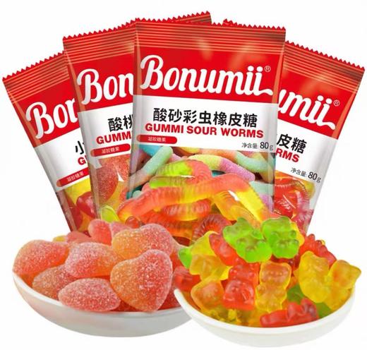 宝奴咪毛毛虫橡皮糖 商品图0