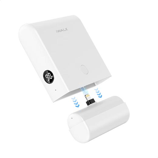 【国家3C认证】爱沃可（iWALK）胶囊充电宝磁吸充电仓组合LPP001L/C 便携移动电源13500毫安大容量快充适用于苹果12-14L接口【3C认证】 商品图7