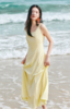 🔥有硬货，一批重工订单❗要高货的姐妹都看过来，这款真的有点东西👍 【伊泺杉法式方领嫩黄色连衣裙】巨显白💎我想好了七月份旅游就穿这件， 🌞实物显贵 商品缩略图5