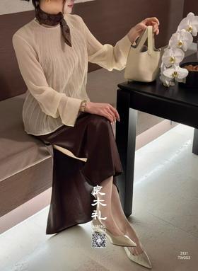 良木礼——醋酸纯色半裙🎈