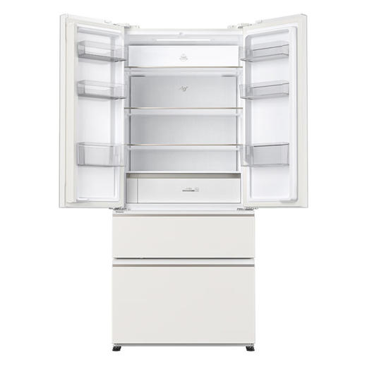 【国补15%】松下515L法式冰箱NR-D531TX-W 晶钻白120度全开自由嵌入式 自动制冰 -3°微冻保鲜光动银除菌 玻璃面板 商品图1