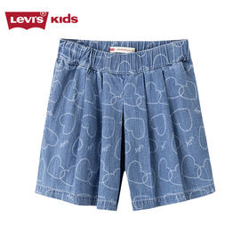 LEVIS 夏 大童小童 儿童童装牛仔短裤 LVG-WE-N080