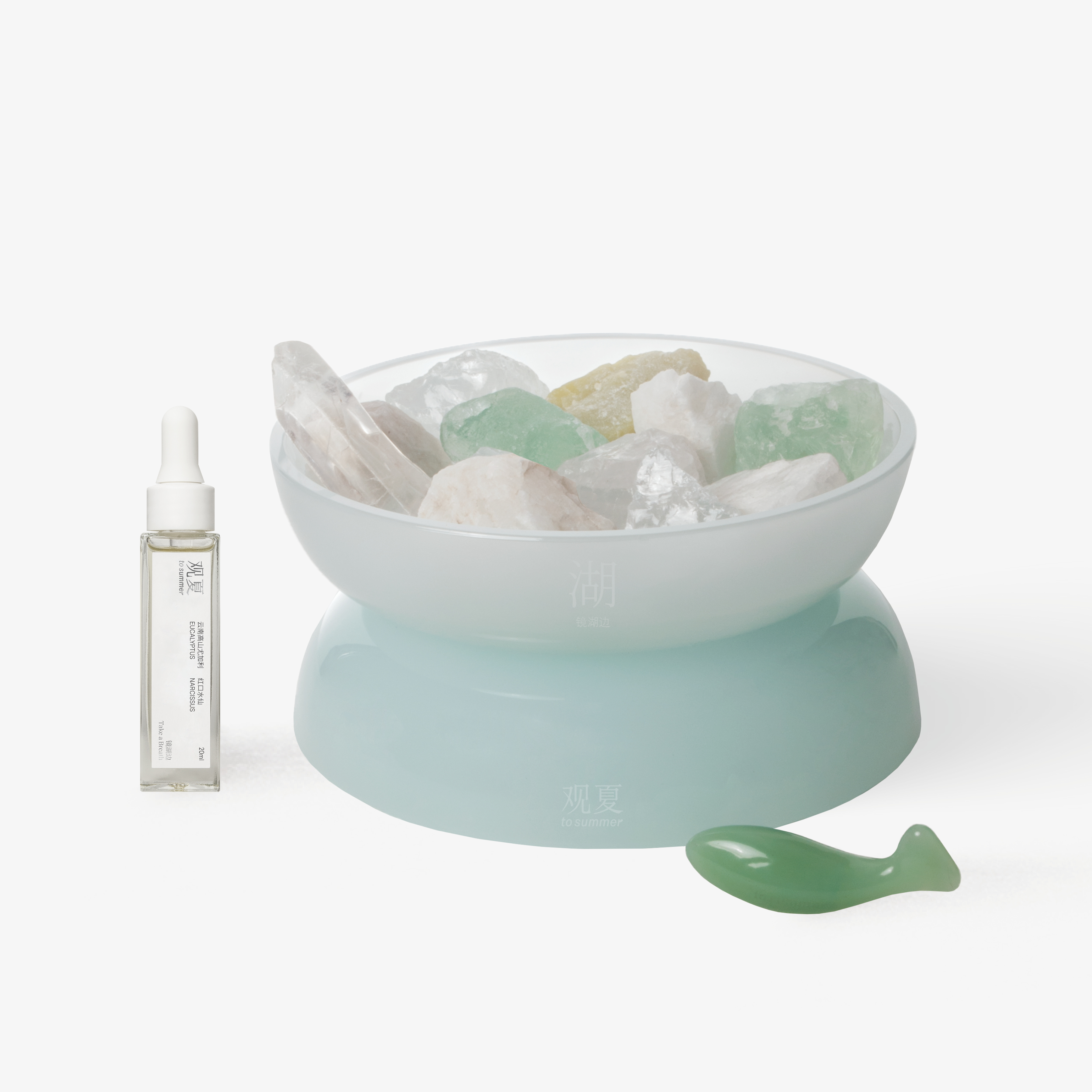 【全新晶石】入昆仑晶石情绪香氛 镜湖边 | 秋日·牧场的第一天 | 坐忘檀