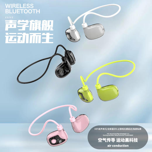亰维渡ProMax鲨鱼骨传导蓝牙耳机 商品图0