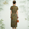 【琥珀松林】【香云纱】乔万尼2025重磅新品40mm新中式旗袍裙ED2E468 商品缩略图4
