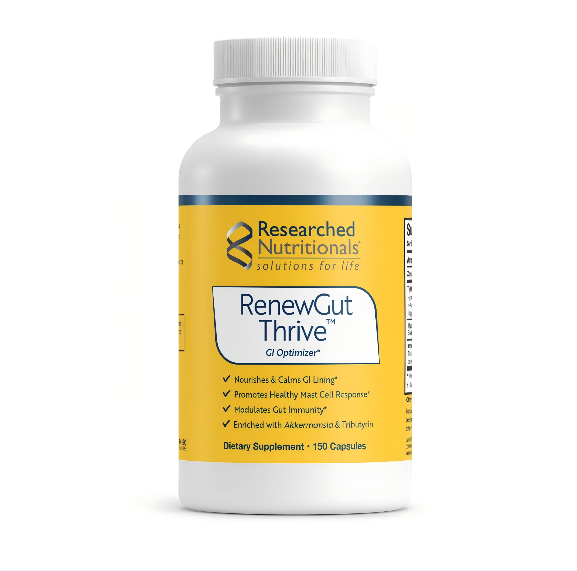 *RN180 RenewGut Thrive™胃肠道胶囊含AKK150粒