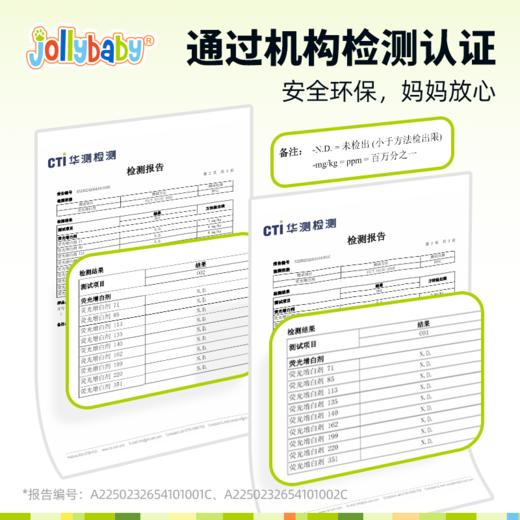 jollybaby尾巴布书婴儿撕不烂0-6个月 商品图6