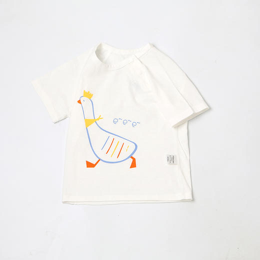 小猪大卫宝宝T恤夏季纯棉卡通印花男童女宝上衣圆领短袖t恤 商品图4