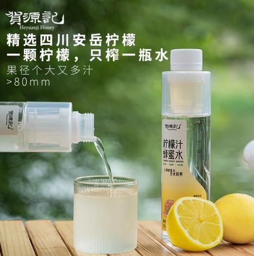 贺源记柠檬汁蜂蜜水385g 商品图0