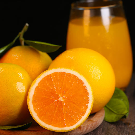 【果型饱满，皮薄肉厚】湖北伦晚脐橙 新果3-9斤特大果礼盒 当季头茬新鲜水果-QA 商品图1