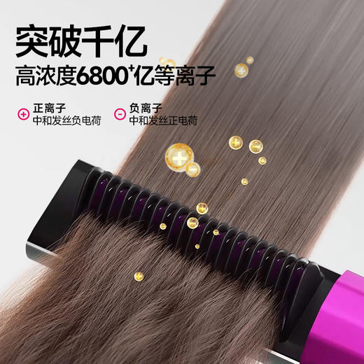 直发梳等负离子充电两用便携沙龙直板夹电梳子 商品图2