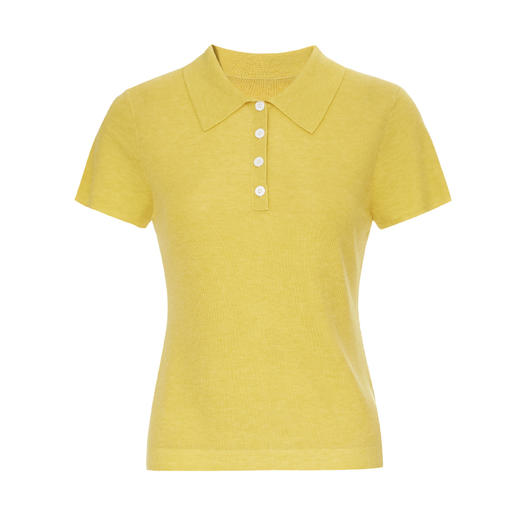 EITIE爱特爱气质商务通勤简约polo翻领修身显瘦针织衫2025夏新款B2501622 商品图10