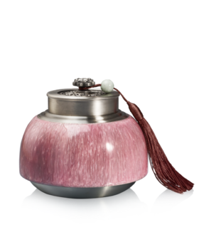 荷塘月色-茶叶罐128x110mm