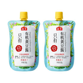 海天有机黄豆酱300g