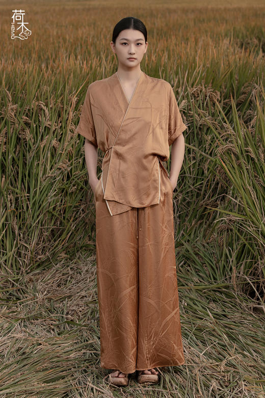 荷木HEMU丨满禾·宽腿裤 商品图1