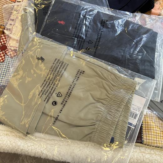 拉夫劳lun* 原厂订单，男女同款，经典小马标刺绣，速干透气户外防泼水运动裤宽松休闲梭织短裤～ 商品图0