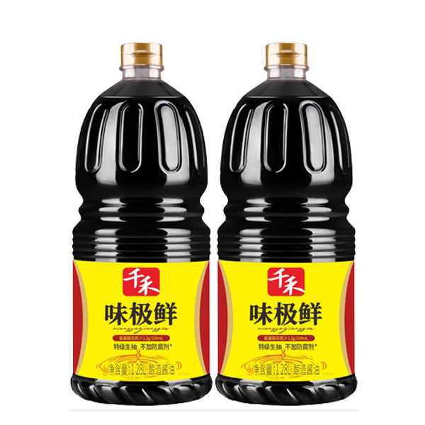 【9.9元/桶】千禾味极鲜1.28L（0204195）