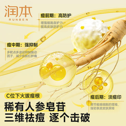 润本青少年控油祛痘精华水 褪红去闭口水粉刺快速舒缓痘印改善痘肌 商品图7