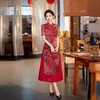中国风改良奥戴旗袍日常素雅民改良连衣裙茶服GSJ869 商品缩略图1