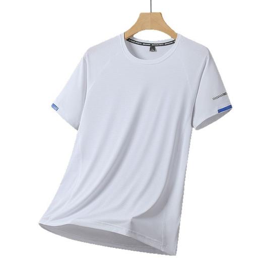 夏季男速干衣短袖T恤透气吸汗运动健身跑步户外登山轻薄上衣女潮运动透气T恤衫 商品图4