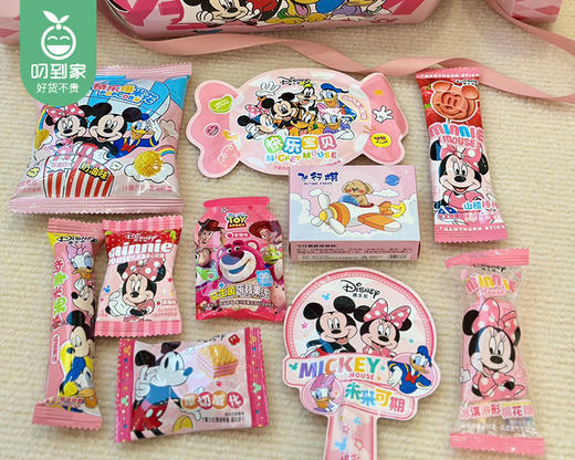 迪士尼糖果超甜礼盒（粉色）/1盒（含盒重约0.195kg）生产日期：25年5月 商品图1