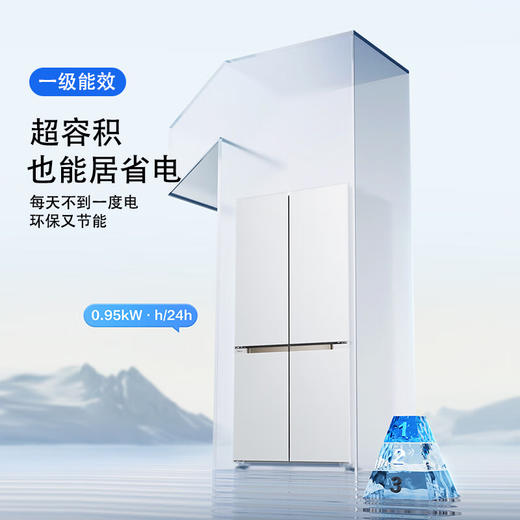 【国补15%】松下【大海豹PLUS】575升NR-W592CG-S玻璃十字门零嵌大容量冰箱 -18-4℃宽幅变温 微冻保鲜/干燥臻藏 商品图9