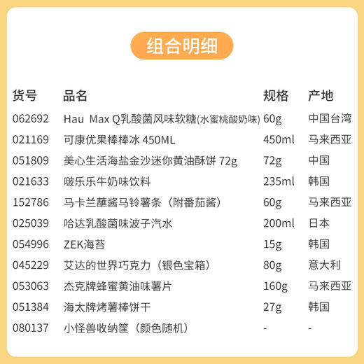 【儿童节欢乐购】有礼童享六一钜惠-小怪兽收纳筐款套餐E 收纳筐图案随机 商品图1