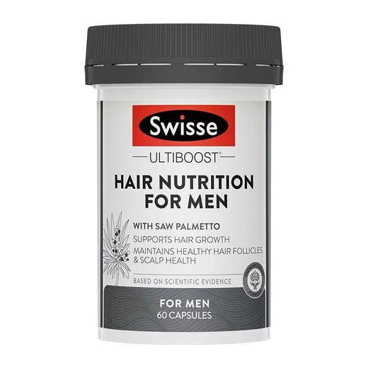 澳洲 Swisse男士养发复合胶囊 60粒【保税直发】 商品图1
