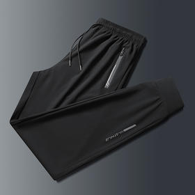 户外冰丝裤男超薄夏季男裤高弹力运动休闲裤速干丝滑冰爽直筒长裤