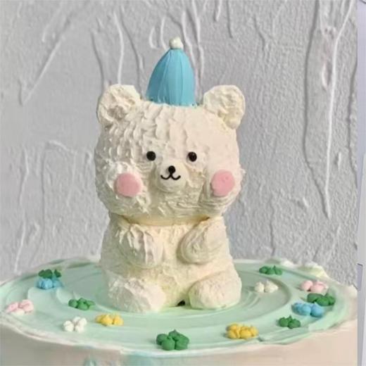 烤爱·生日蛋糕系列·夏日躺平熊·可爱小熊·多口味可选·生日，节日【仅限深圳同城配送】 商品图4