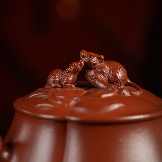 龙德堂陶艺 徐飞制《竹趣横生》原矿大红袍 210cc 库存请咨询客服 商品图4