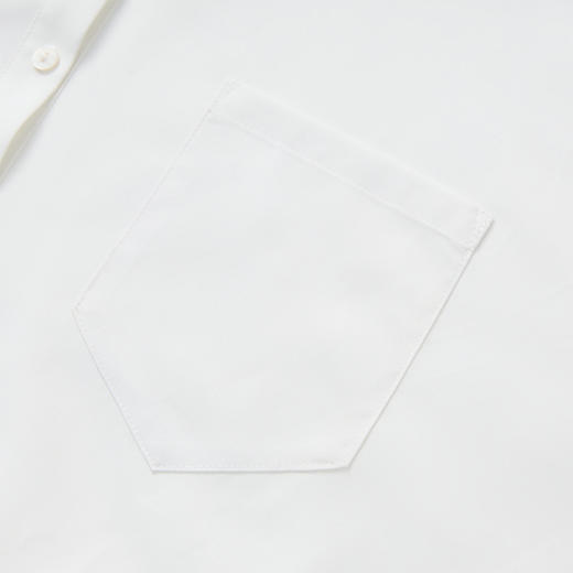 【抽绳半身设计】罗蒙夏季长袖衬衫女士时髦休闲百搭半截衬衣女上衣 商品图7