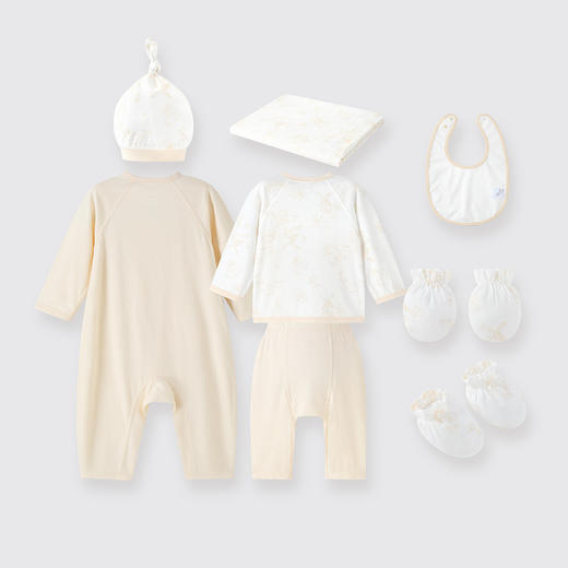 【实体店同款】男女宝宝礼盒八件套夏季新款安奈儿童装YM529740 商品图3