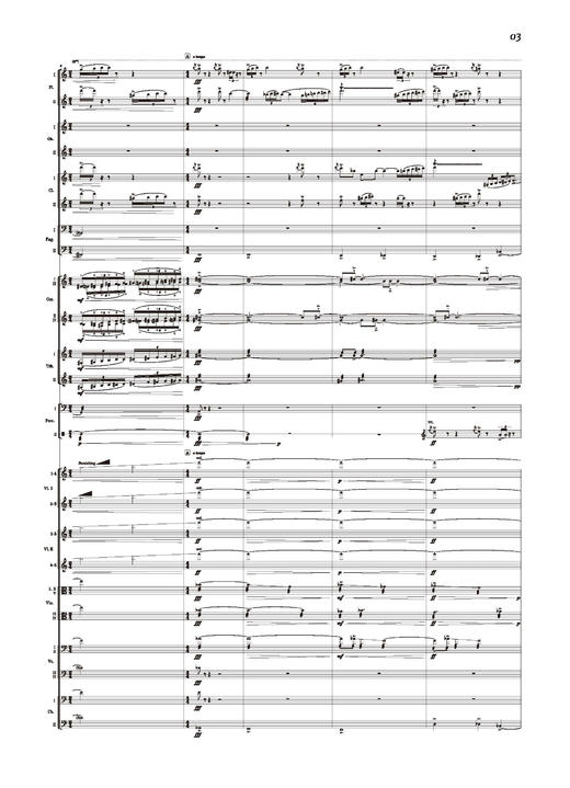 三个瞬间 为管弦乐队而作 徐飞洋曲 商品图5