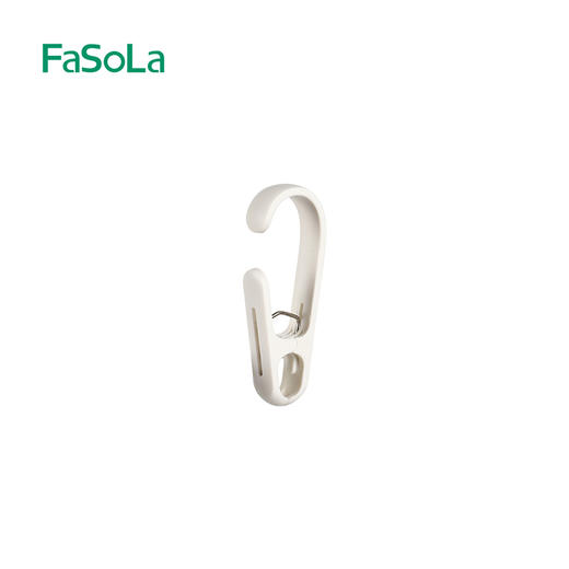 FaSoLa多功能挂钩夹厨房浴室厨房悬挂收纳神器家用帽子夹袜夹裤夹 商品图5